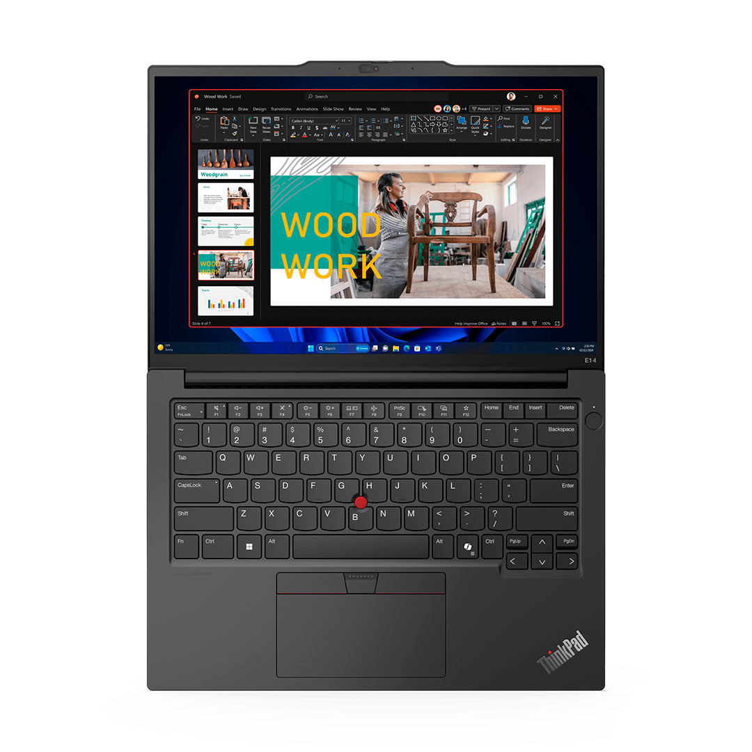 LENOVO ThinkPad E14 Gen 6 Laptop 14" WUXGA IPS Intel Core Ultra 5 125U 4.3GHz 16GB DDR5 512GB SSD Windows 11 Pro 21M8001HLM