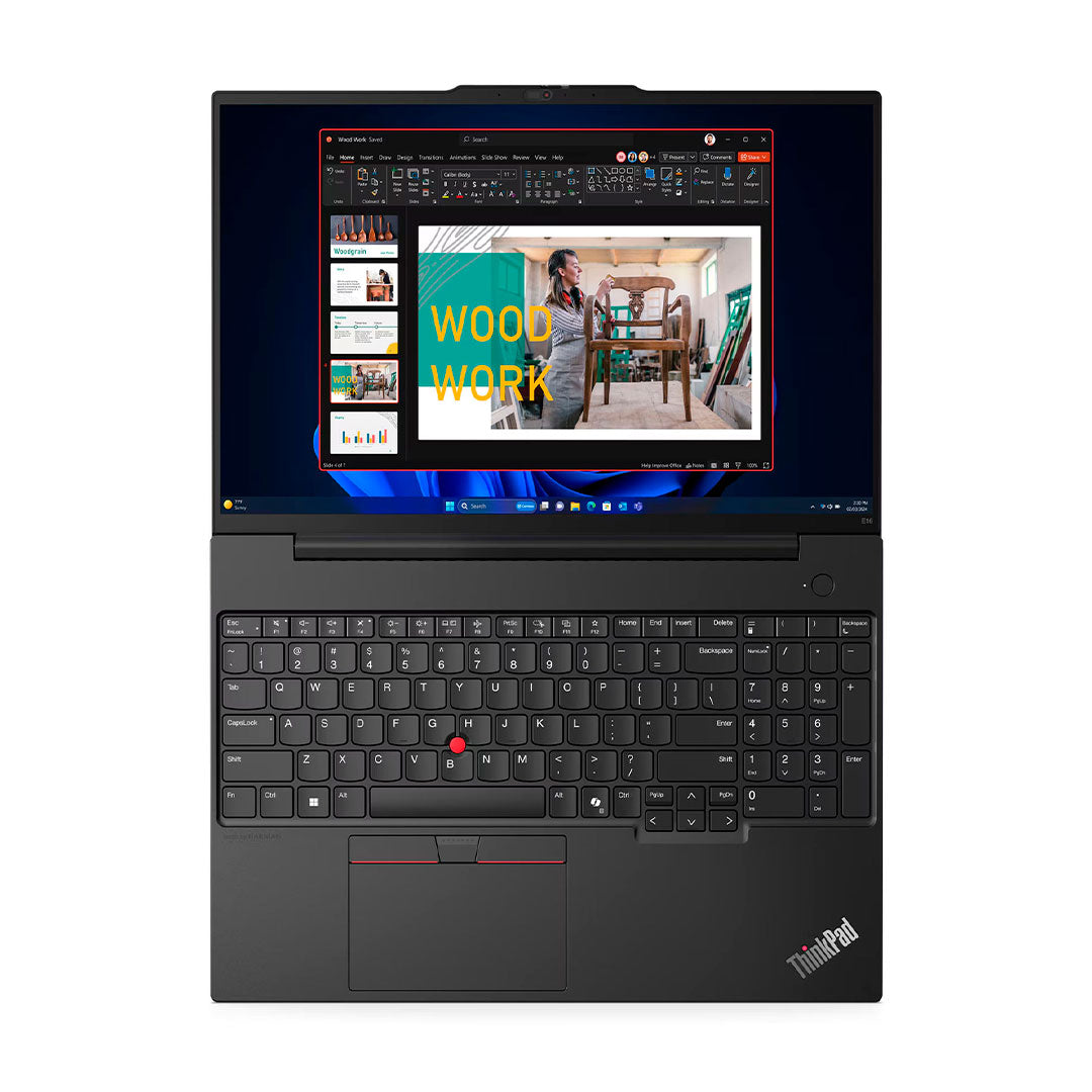 LENOVO ThinkPad E16 Gen 2 Laptop 16" WUXGA IPS Intel Core Ultra 5 125U 4.3GHz 16GB DDR5 512GB SSD Windows 11 Pro 21MB0010LM