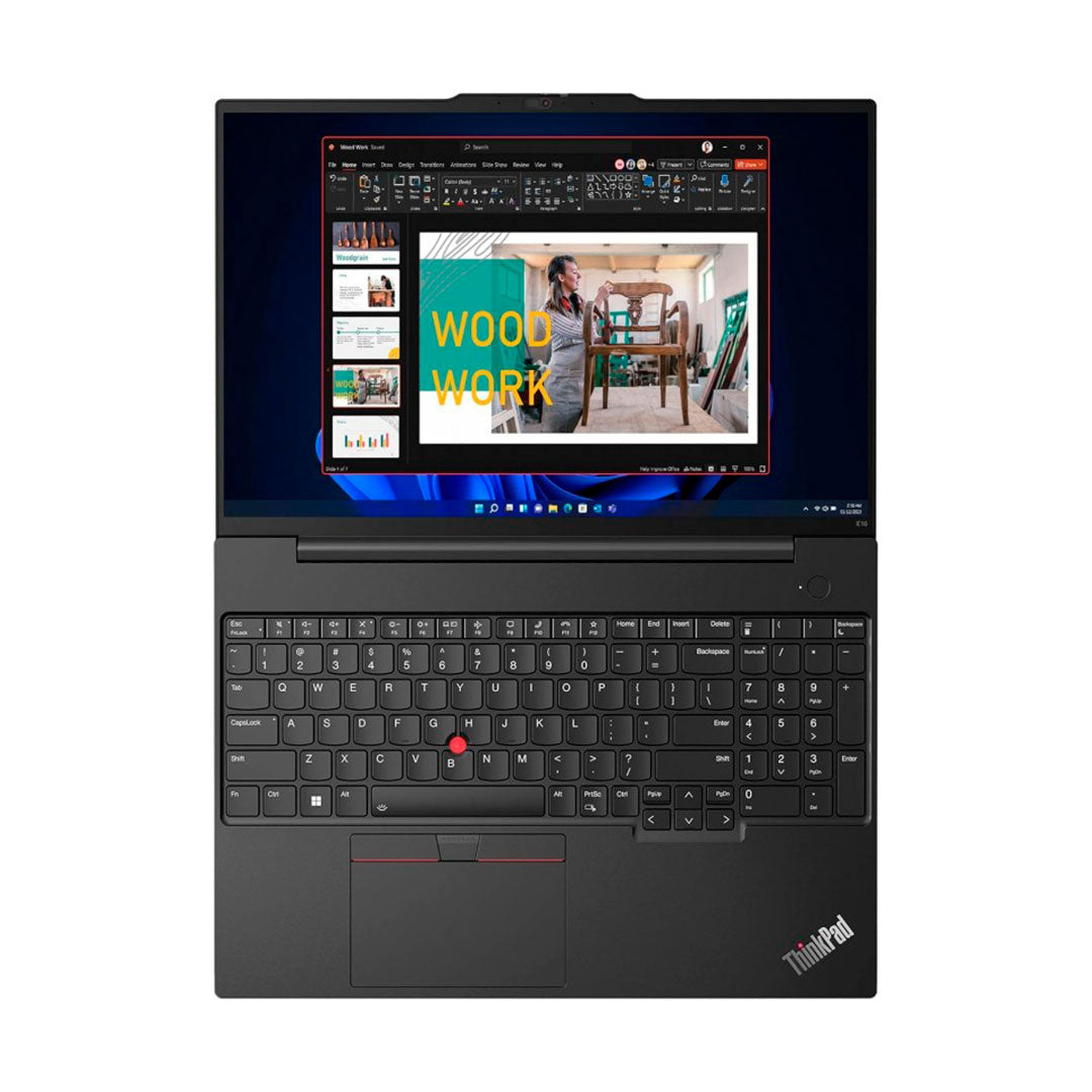 LENOVO ThinkPad E16 Gen 2 Laptop 16" WUXGA IPS Intel Core Ultra 7 155H 4.8GHz 16GB DDR5 1TB SSD Windows 11 Pro 21MB0012LM