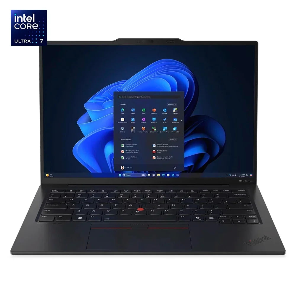 LENOVO ThinkPad X1 Carbon Gen 13 Aura Edition Laptop 14" WUXGA IPS Intel Core Ultra 7 255U 5.2GHz 16GB DDR5 1TB SSD Windows 11 Pro 21NY0010LM