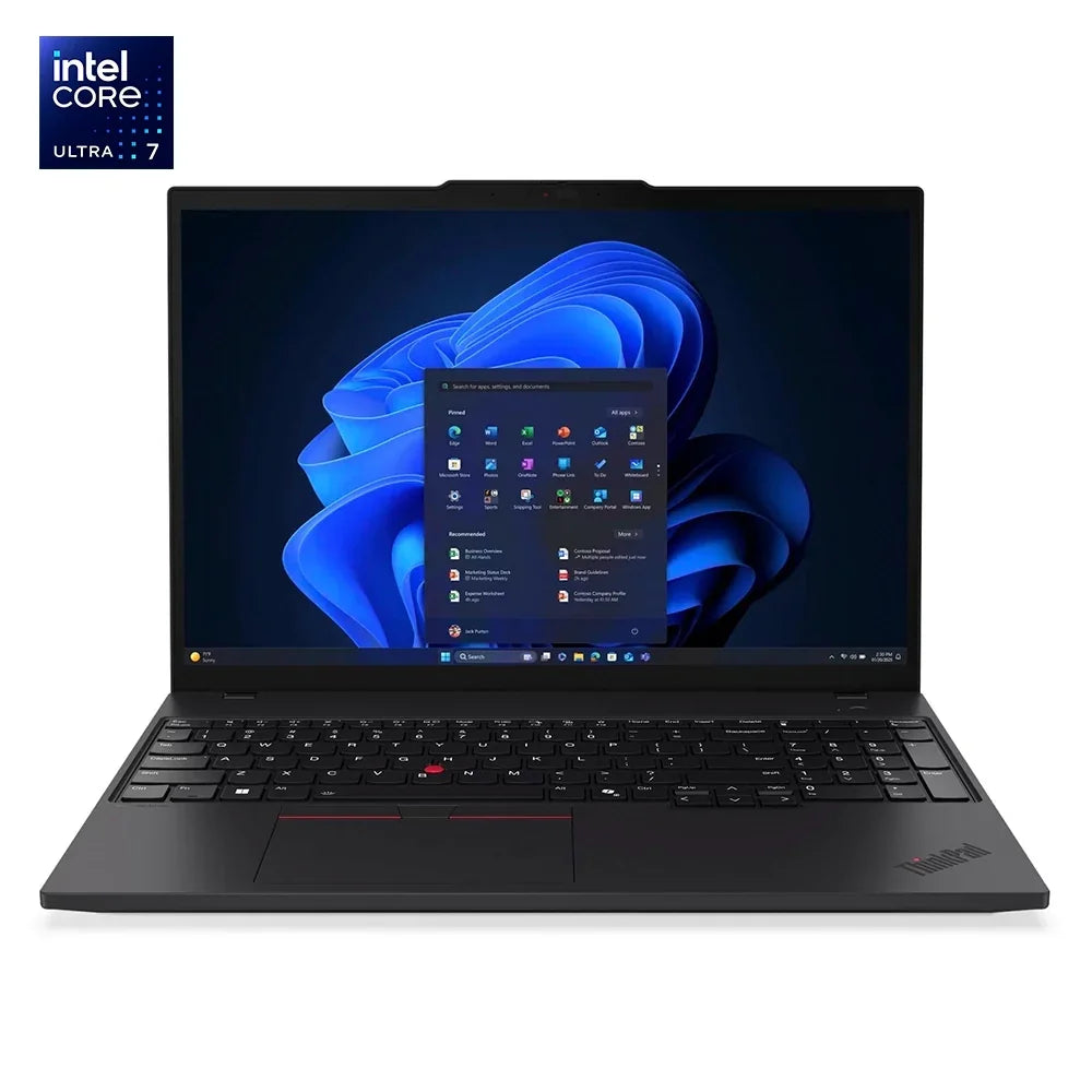 LENOVO ThinkPad T16 Gen 4 Laptop 16" WUXGA IPS Intel Core Ultra 7 255U 5.2GHz 16GB DDR5 1TB SSD Windows 11 Pro 21QF000ULM