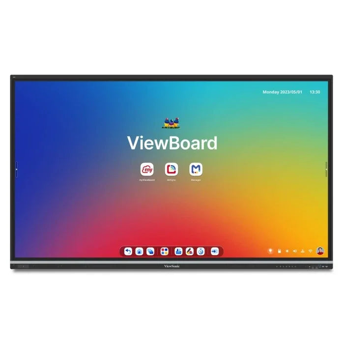 ViewSonic IFP8651 ViewBoard Pantalla interactiva 4K de 86" pulgadas con Android 14 EDLA