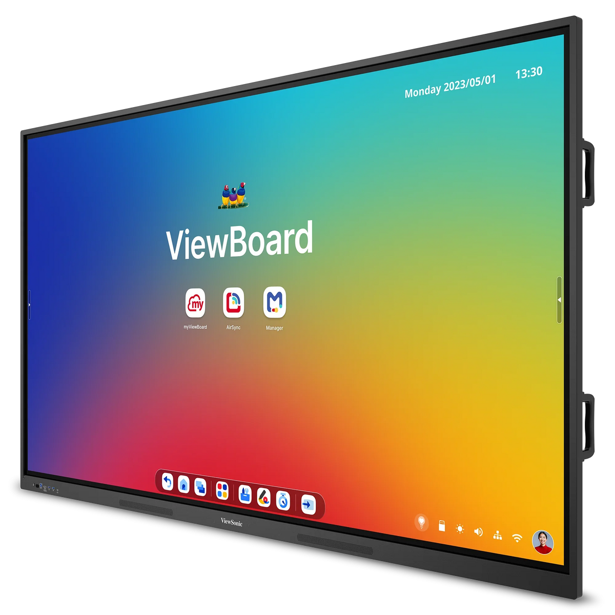 ViewSonic IFP8634 ViewBoard Pantalla interactiva 4K de 86" pulgadas con Android 14 EDLA