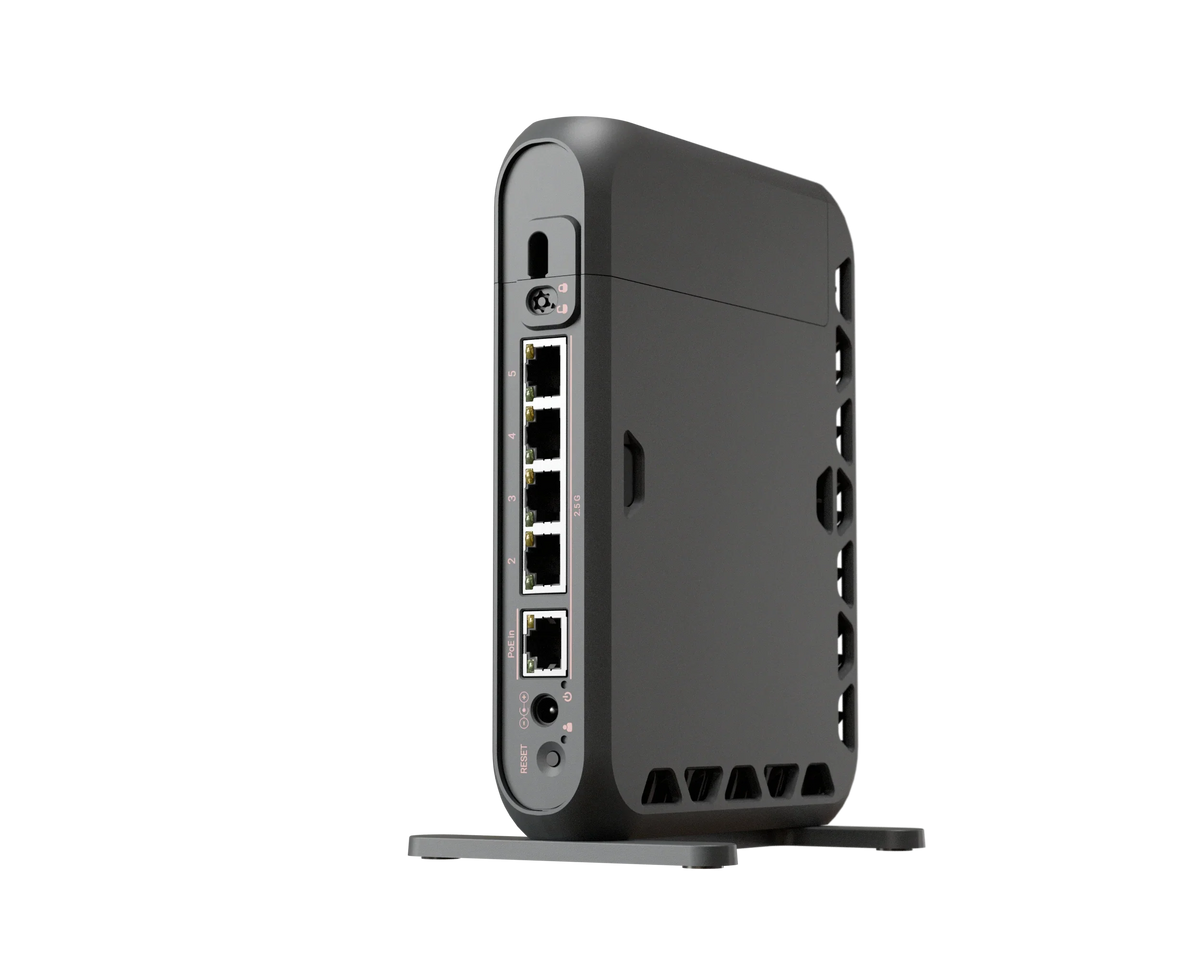 MIKROTIK MA53UG+HBEH HAP BE3 MEDIA Router 5 Puertos Ethernet de 2.5Gbps
