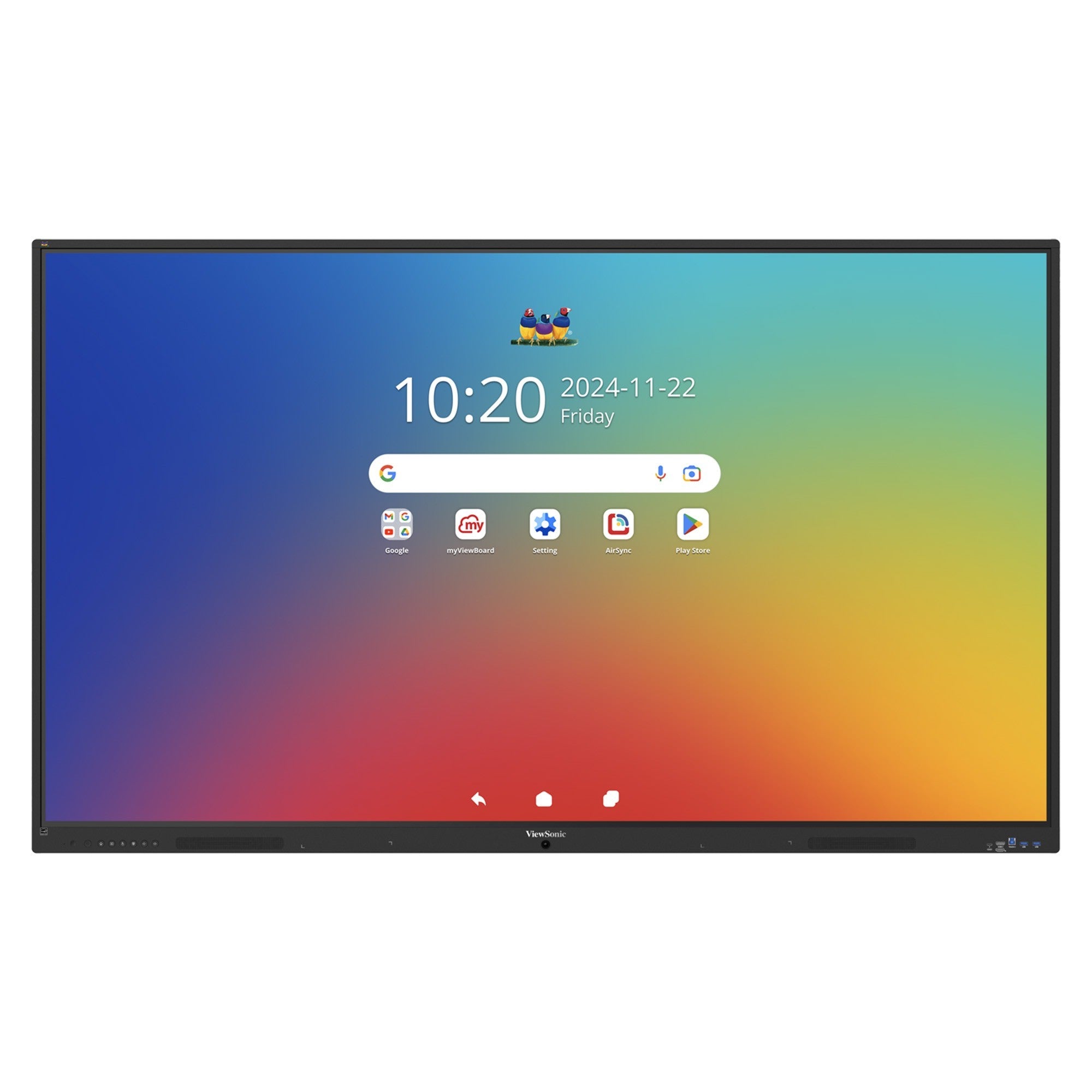 ViewSonic IFP7535 ViewBoard Pantalla interactiva 4K de 75" pulgadas con Android 16 EDLA