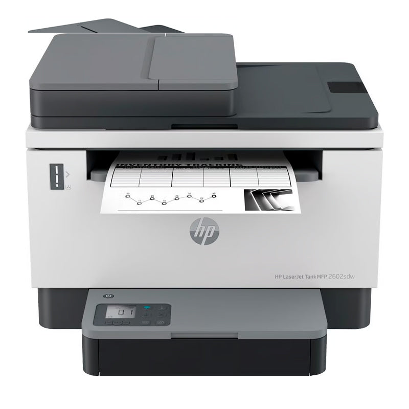 HP 2R7F5A#AKV Impresora HP LaserJet Tank MFP 2602sdw, 22ppm, 600x1200dpi, LAN, Wi-FI, USB.