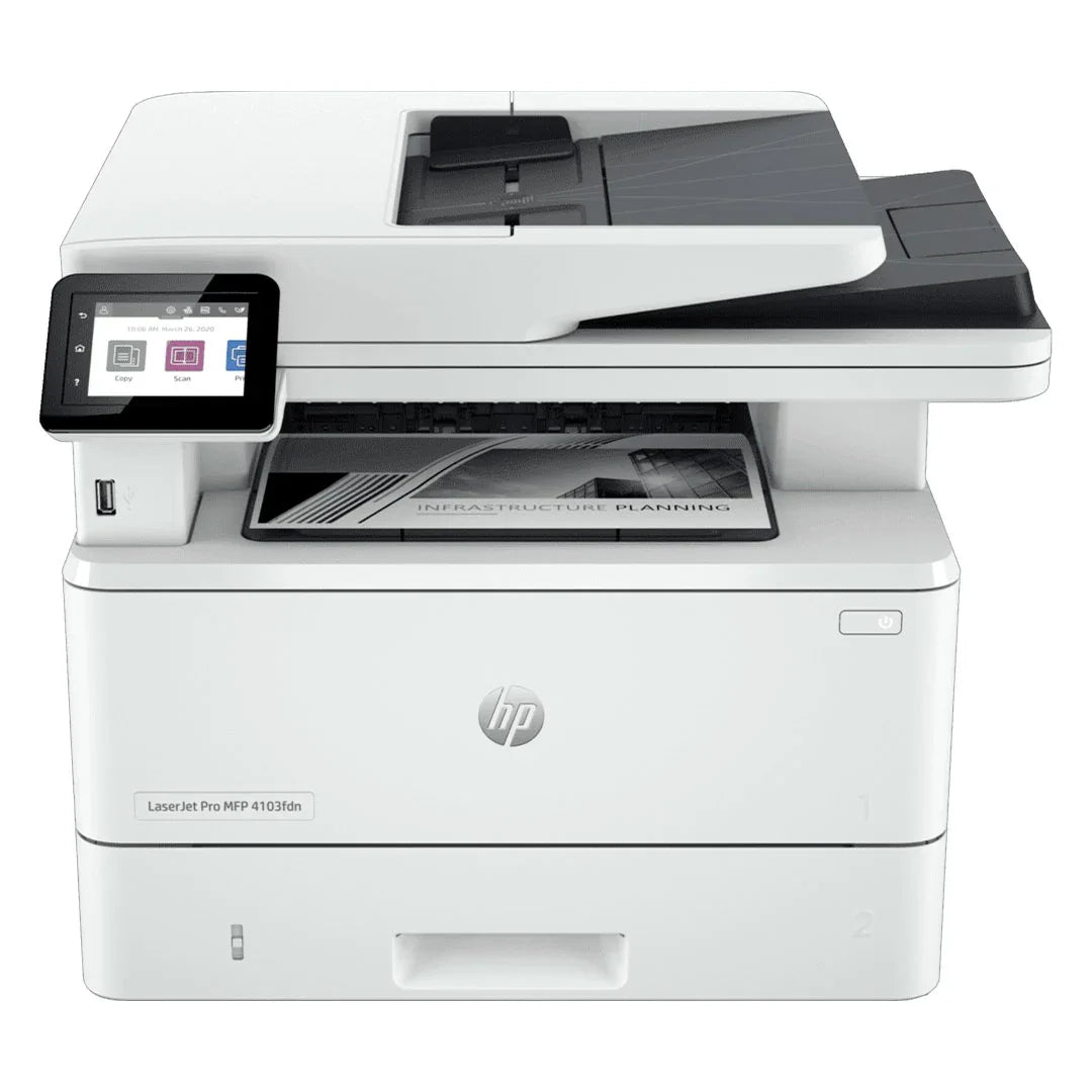 HP 2Z629A Impresora Multifuncional LaserJet Pro MFP 4103FDW Monocromática A4 USB LAN Bluetooth