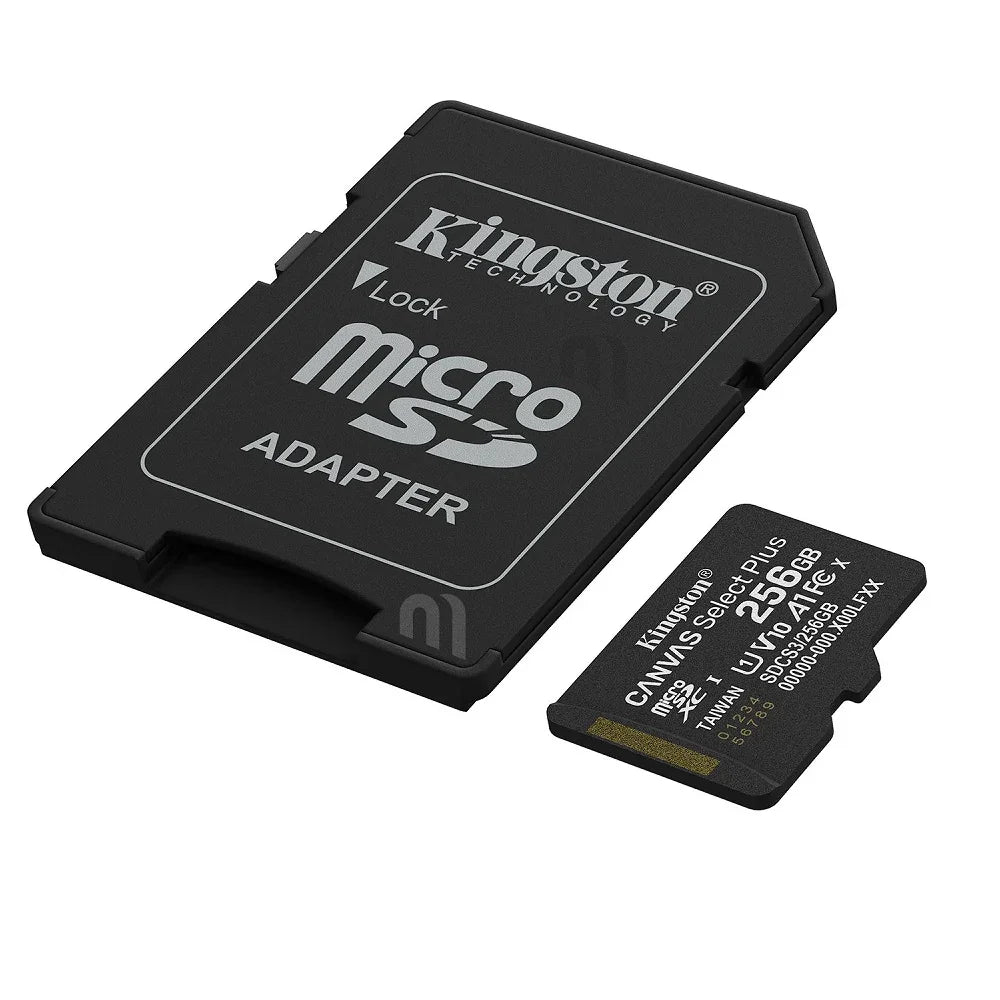 KINGSTON SDCS3/256GB CANVAS SELECT PLUS Memoria MicroSD 256GB