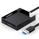 UGREEN CR125 30333 USB-A 3.0 para leitor de cartão SD/TF 4 em 1