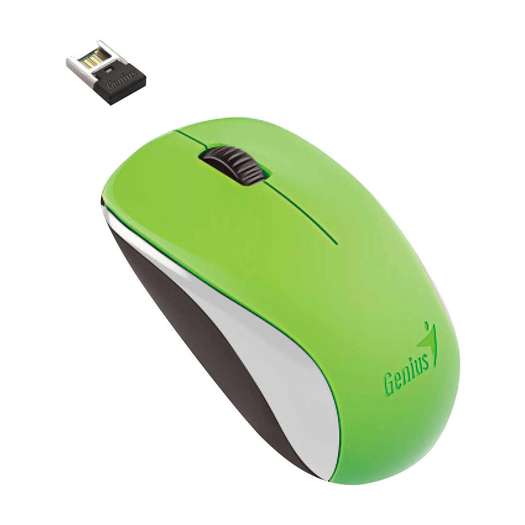 GENIUS NX-7000 Mouse Inalámbrico 1200DPI Blueeye 3 Botones - Verde 31030027404