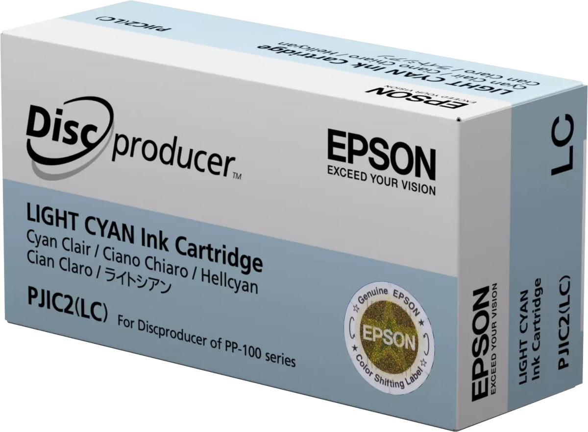 EPSON C13S020689 Discproducer PJIC7(LC) Tinta light cian para PP-100