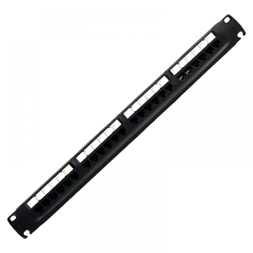 FURUKAWA LIGHTERA 35030015 Patch Panel 24 Puertos Cat6 T568A/B Modular Cargado