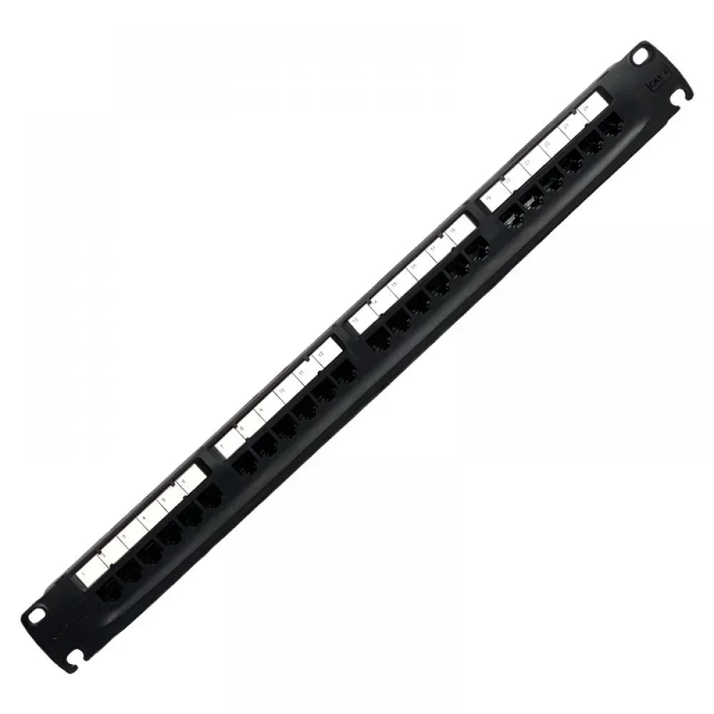 FURUKAWA LIGHTERA 35030015 Patch Panel 24 Puertos Cat6 T568A/B Modular Cargado