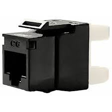 FURUKAWA LIGHTERA 35030606 Conector Jack RJ45 Hembra Multilan Cat6 NEGRO