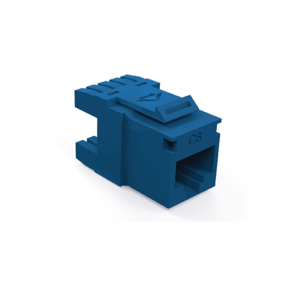 FURUKAWA LIGHTERA 35030607 Conecto Jack RJ45 Hembra Multilan Cat6 AZUL