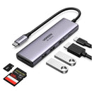 UGREEN CM511 35999 Adaptador USB C HUB 6 em 1, USB-C para HDMI + 2 USB-A 3.2 + 2 USB 3.2 C + PD Power Delivery