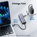 UGREEN CM511 35999 Adaptador USB C HUB 6 em 1, USB-C para HDMI + 2 USB-A 3.2 + 2 USB 3.2 C + PD Power Delivery