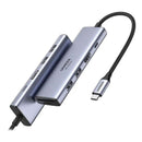 UGREEN CM511 35999 Adaptador USB C HUB 6 em 1, USB-C para HDMI + 2 USB-A 3.2 + 2 USB 3.2 C + PD Power Delivery