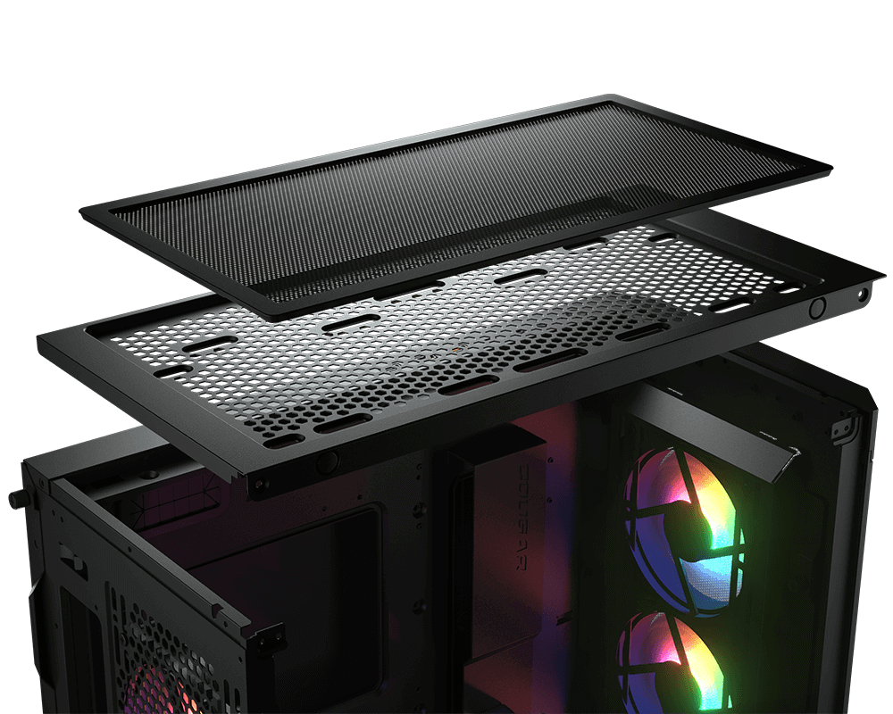 COUGAR CASE MID TOWER ARCHON 2 MESH RGB VIDRIO TEMPLADO