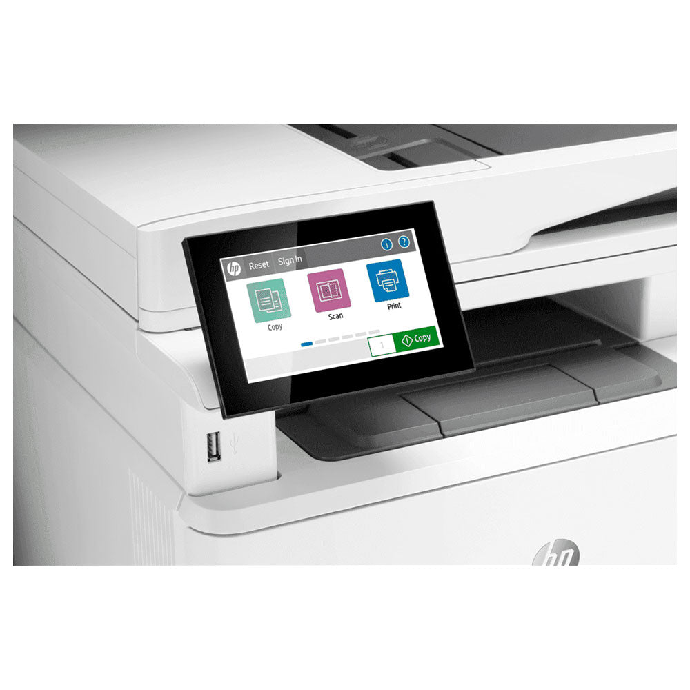 HP 3PZ55A Multifuncional HP LaserJet Enterprise M430f blanco y negro