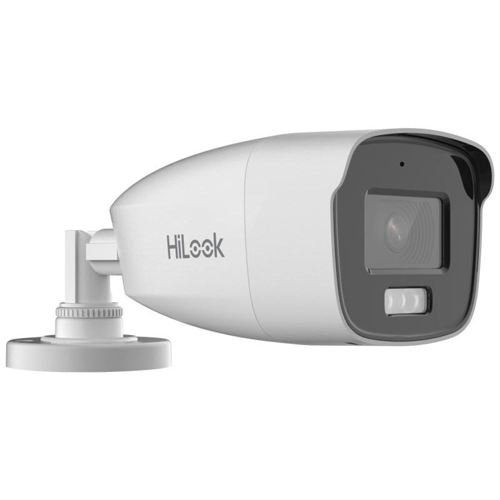 HILOOK THC-B257-LMS Cámara de Seguridad 5MP Lente Fija Audio Luz Dual