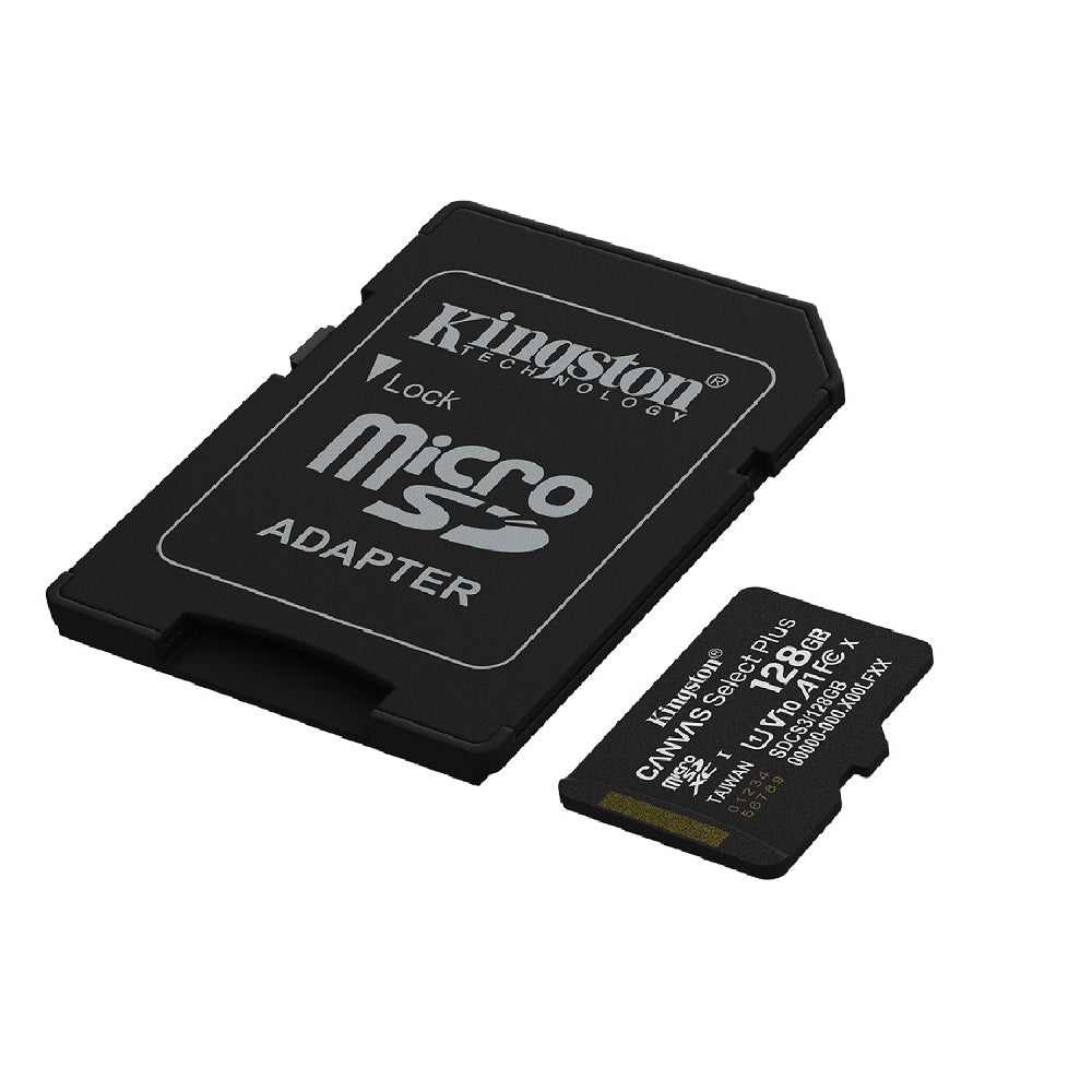 KINGSTON SDCS3/128GB CANVAS SELECT PLUS Memoria MicroSD 128GB
