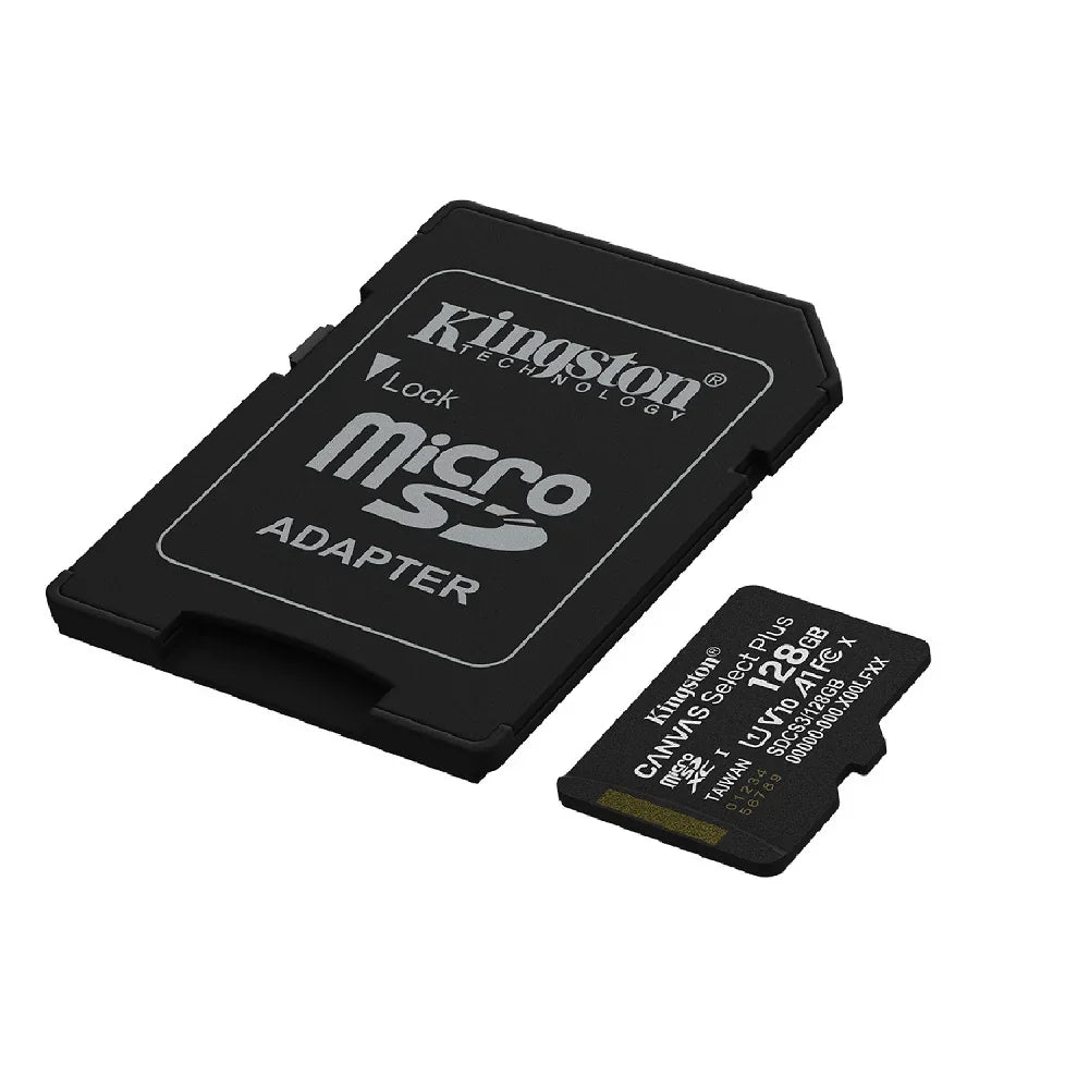KINGSTON SDCS3/128GB CANVAS SELECT PLUS Memoria MicroSD 128GB