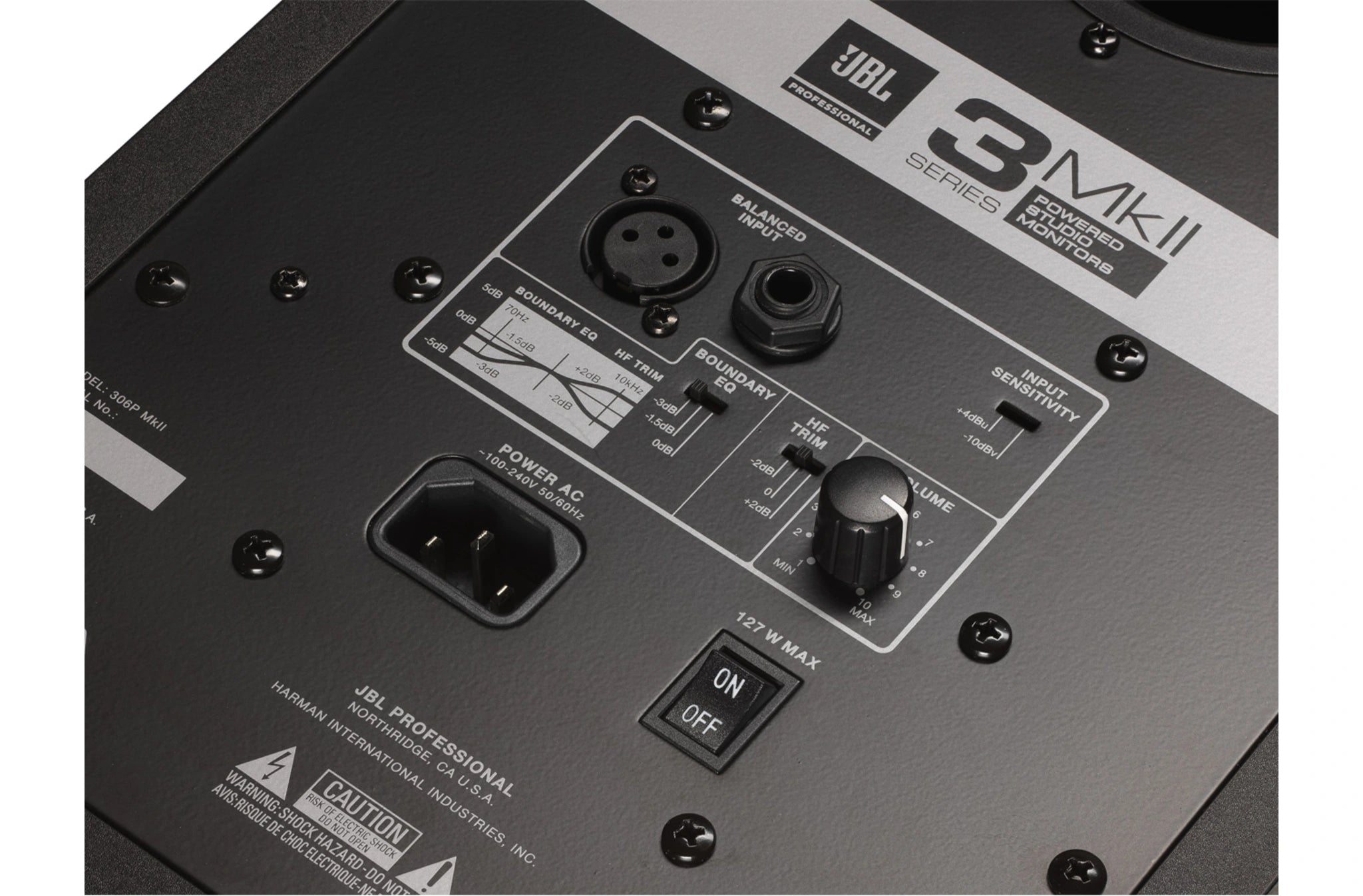 JBL 306PMKLL Monitor de Estudio Bidireccional Activo 6.5"