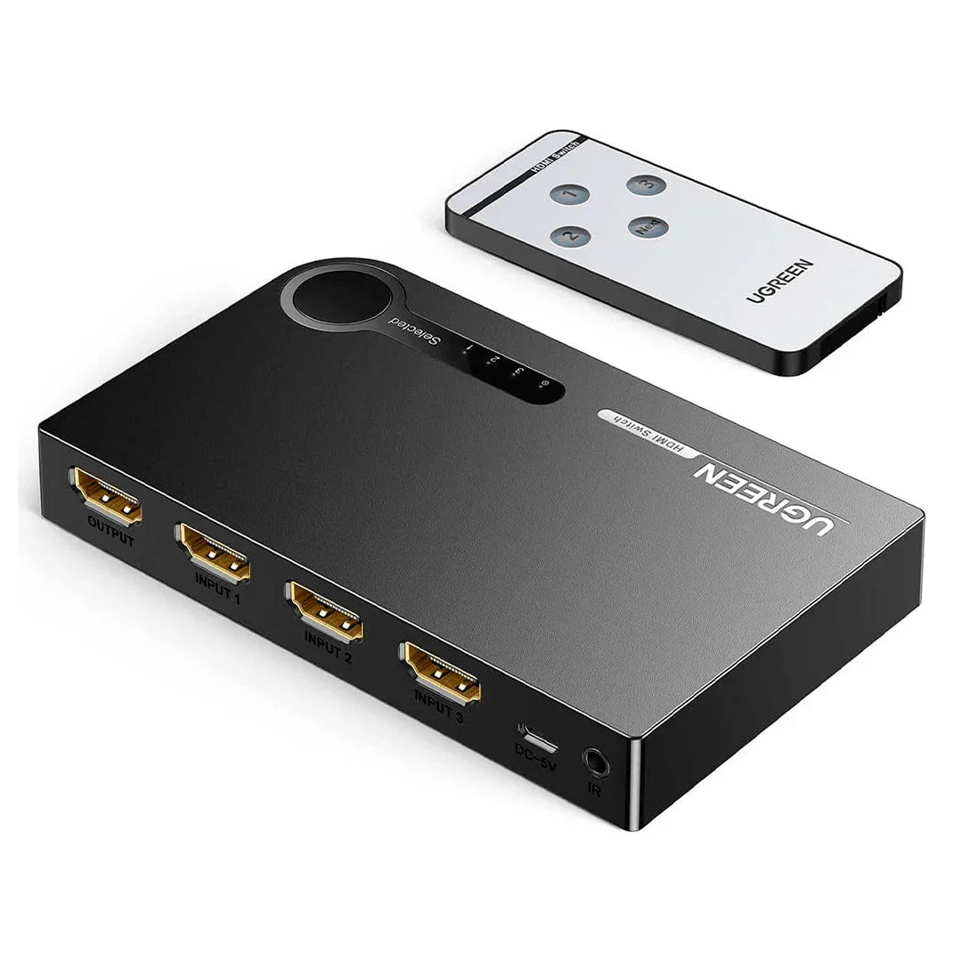 UGREEN 40234 Switch HDMI 4K 3 en 1