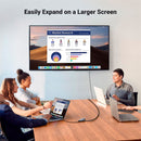 UGREEN HD118 40410 2M 4K@60Hz Cabo HDMI 2.0 macho para macho trançado redondo com Ethernet 18Gbps Suporte 3D UHD TV Monitor PC Consoles de jogos e muito mais