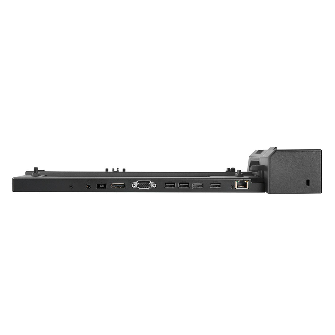 LENOVO 40AG0090US Estación de acoplamiento básica ThinkPad VGA, DP, DVI-D, USB, 3.5MM, LAN.