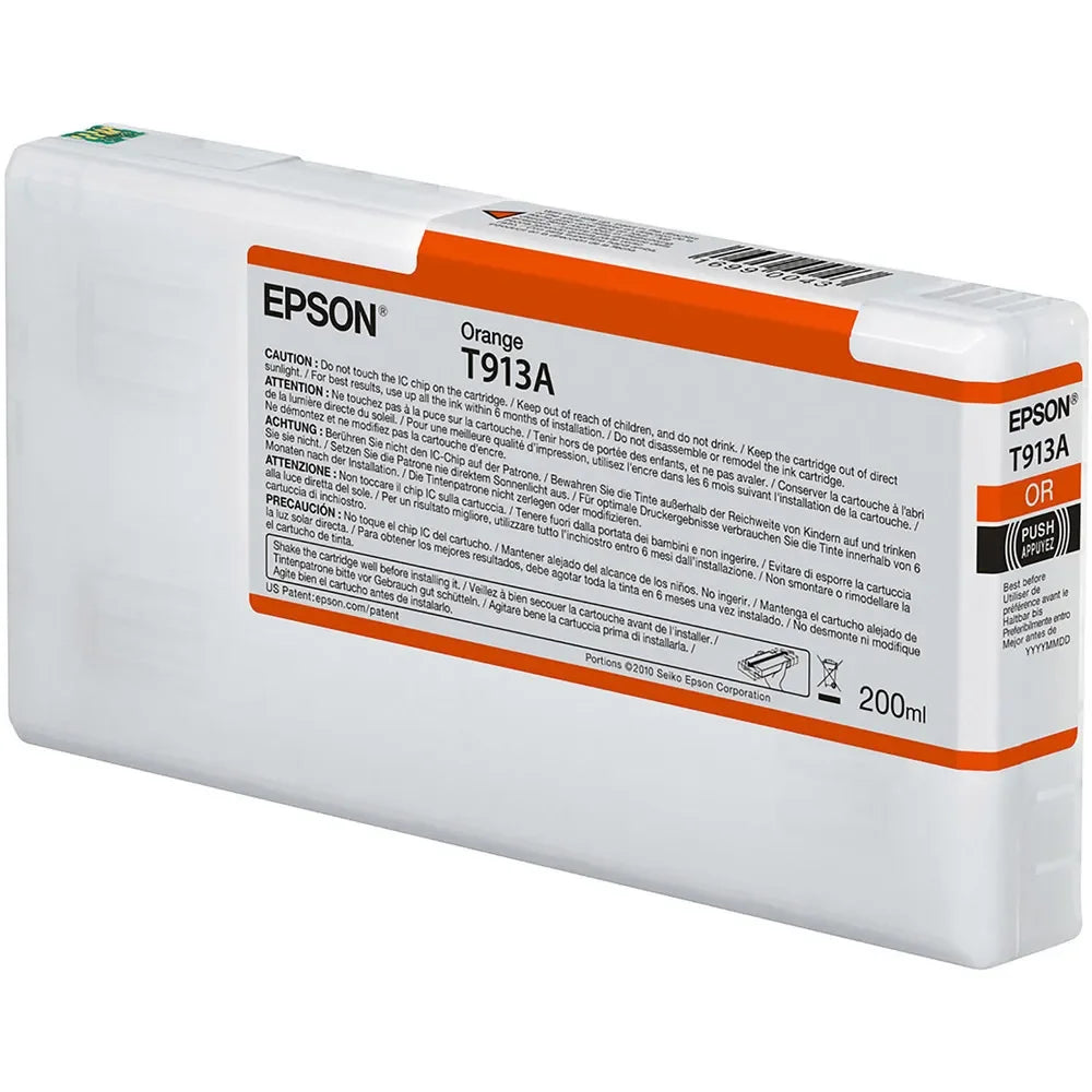 EPSON T913A00 Cartucho de Tinta T913 Naranja para imptresora SureColor P5000