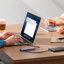 UGREEN CM512 45000 6 em 1 Adaptador USB-C HUB multifuncional, HDMI + 2 USB-A 3.2 + 1 USB 3.2 C + RJ45 + 100W PD