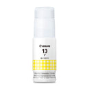 CANON 4686C001AA Canon GI-13 Yellow Ink Bottle 70ml, PIXMA G510 and G610