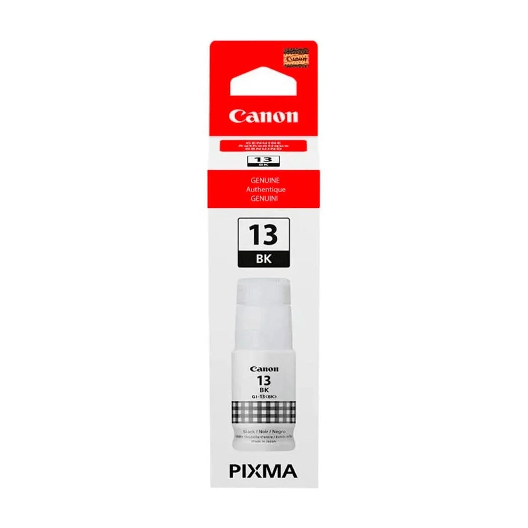 CANON 4695C001AA Botella de tinta Canon GI-13 Negro 70ml, PIXMA G510 y G610
