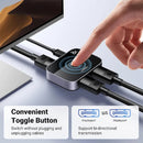 UGREEN CM665 15708 8K 2 em 1 saída displayPort bidirecional 1.4 switch