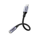 Adaptador de áudio UGREEN US211 30756 MFi Lightning para 3,5 mm