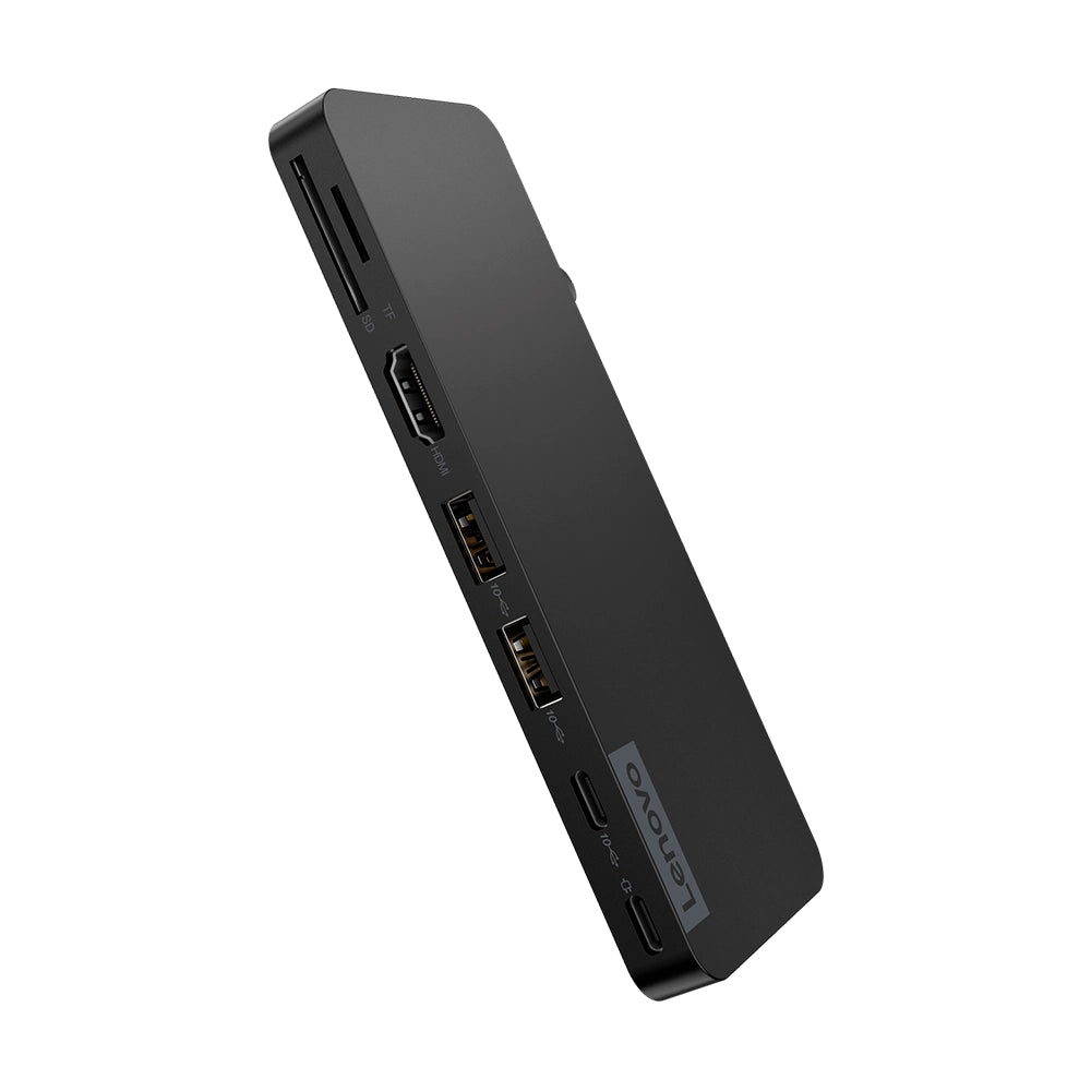 LENOVO Hub de 5 Puertos USB-C Delgado Negro 4X11N40212