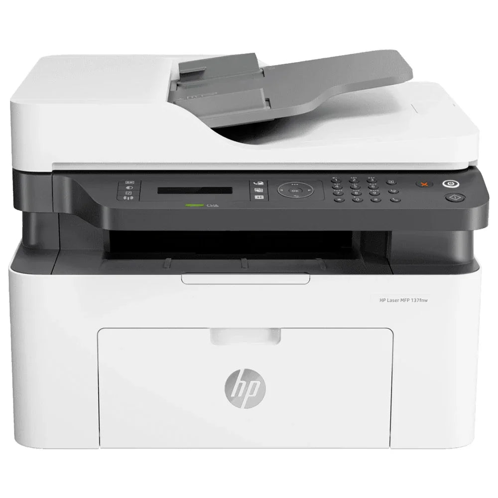 HP 4ZB84A Impresora Multifuncional LaserJet 137fnw blanco y negro