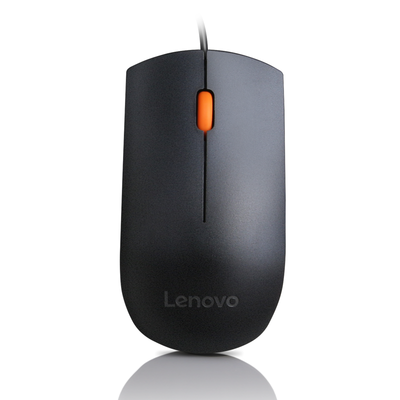 LENOVO 300 Mouse USB Ambidiestro Ergonómico 1600 DPI Negro GX30M39704