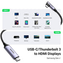 Cabo HDMI UGREEN MM142 50570 USB Tipo C 4K 60Hz 1,5m