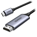Cabo HDMI UGREEN MM142 50570 USB Tipo C 4K 60Hz 1,5m