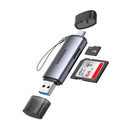 UGREEN CM185 50706 USB-A/USB-C Macho para Leitor de Cartão SD/TF