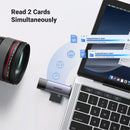 UGREEN CM185 50706 USB-A/USB-C Macho para Leitor de Cartão SD/TF