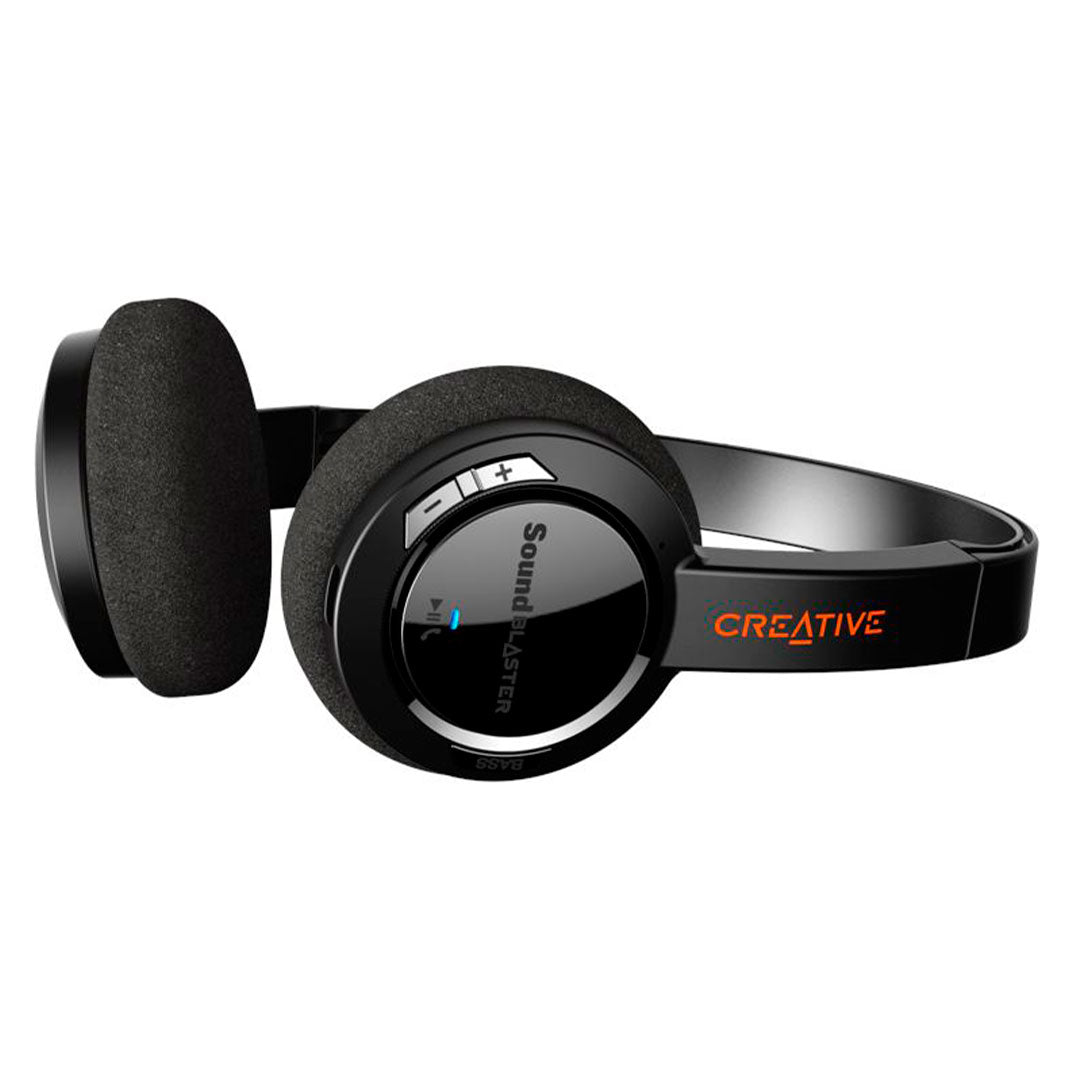 CREATIVE SOUND BLASTER JAM V2 Audífono inalámbrico Bluetooth con micro, micrófono dual, USB-C, 51EF0950AA000