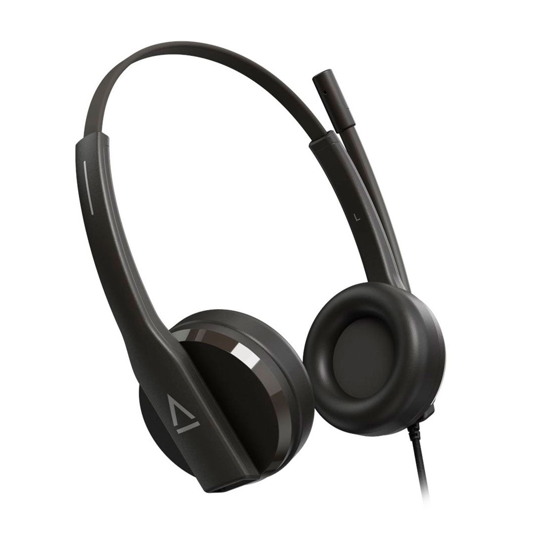 CREATIVE HS-230 Audífono con conectividad USB y AUX de 3,5 mm, Negro, 51EF1110AA000