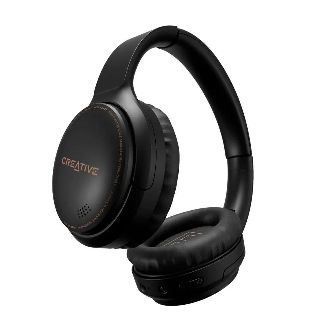 CREATIVE ZEN HYBRID Audífono inalámbrico Bluetooth con micro, 70H, carga USB-C, Negro, 51EF1220AA000