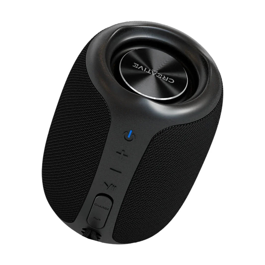 CREATIVE MUVO PLAY Parlante portátil Bluetooth 10W, resistente al agua, Negro, 51MF8365AA000