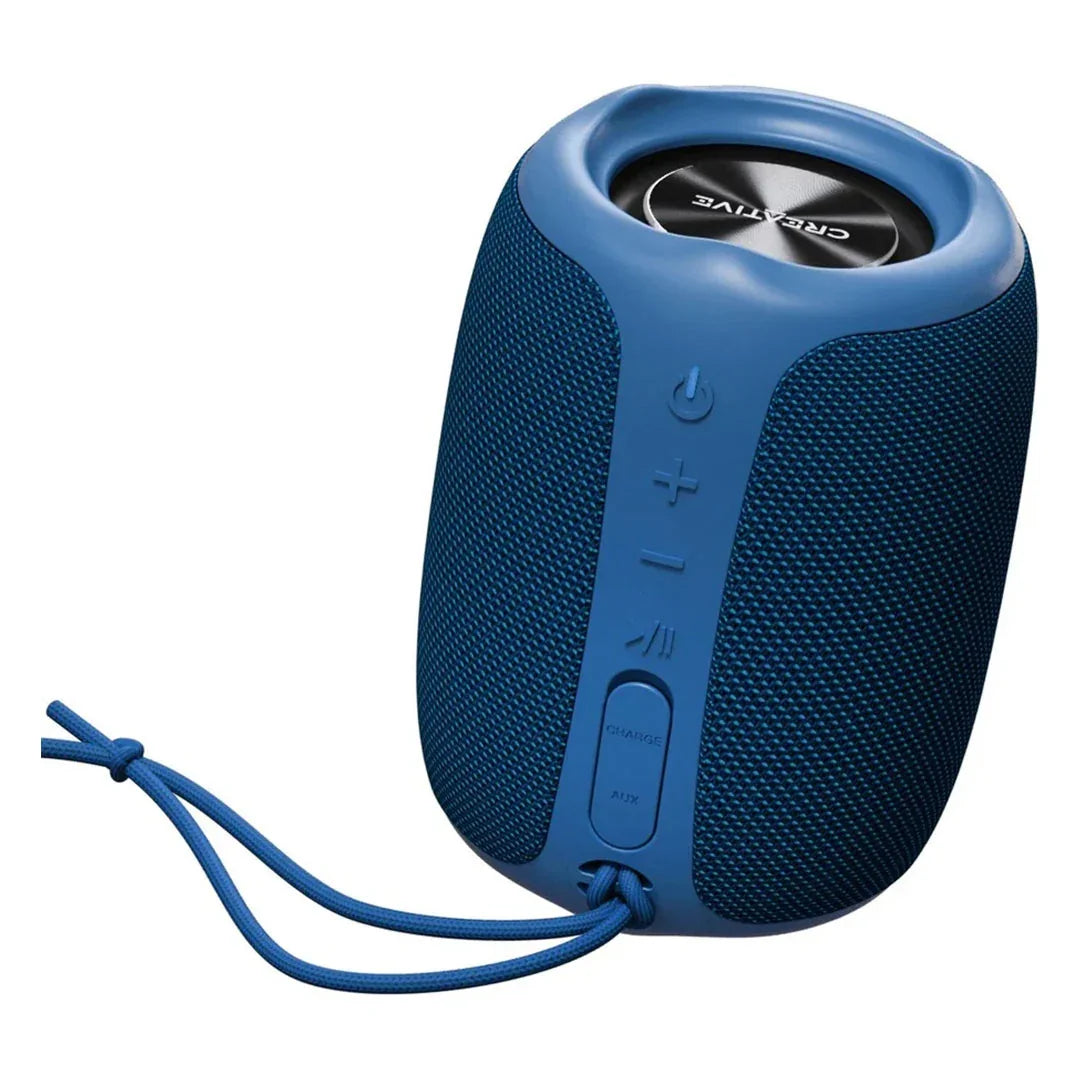 CREATIVE MUVO PLAY Parlante portátil Bluetooth 10W, resistente al agua, Azul, 51MF8365AA001