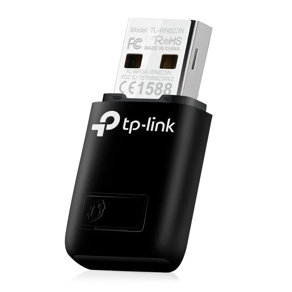 TP-LINK WN823N Mini Adaptador USB Inalámbrico WiFi4 2.4GHz 300Mbps